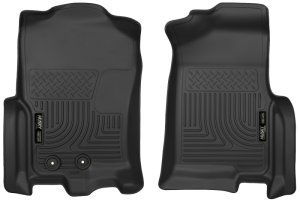 Ford Expedition Floor Mats - Front - Husky Liners - X-act Contour - Black - `11-`17 Ford Expedition Floor Mats - Front - Husky Liners - X-act Contour - Black - `11-`17